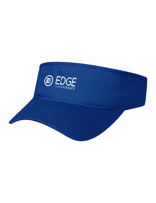 Royal Cap Visor w/Edge Home Finance Logo