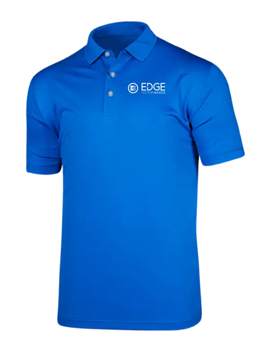 Callaway Vibrant Royal Blue Ventilated Polo w/Edge Home Finance Logo