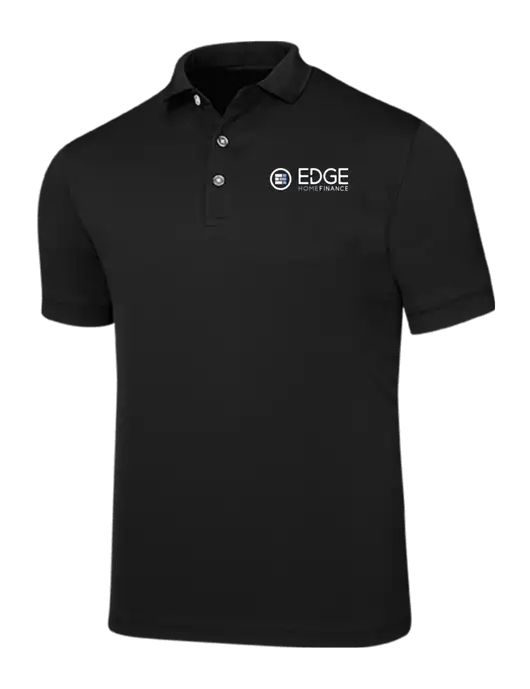 Callaway Ottoman Black Polo w/Edge Home Finance Logo