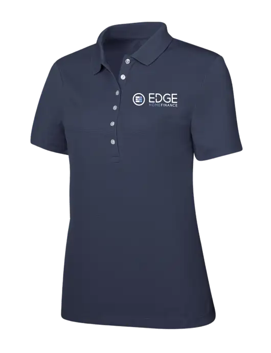 Callaway Womens Ottoman Navy Polo w/Edge Home Finance Logo