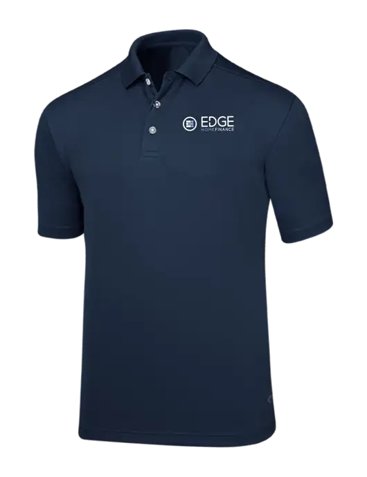 Callaway Core Navy Performance Polo w/Edge Home Finance Logo