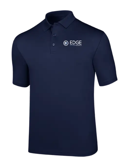 Callaway Opti-Dri Navy Chev Polo w/Edge Home Finance Logo