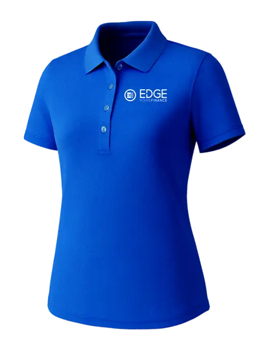 Callaway Womens Core Royal Performance Polo w/Edge Home Finance Logo