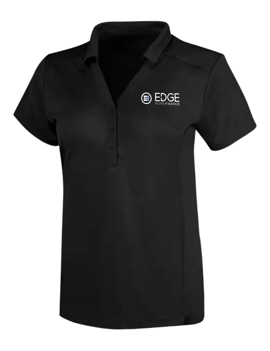 OGIO Blacktop Womens Framework Polo w/Edge Home Finance Logo