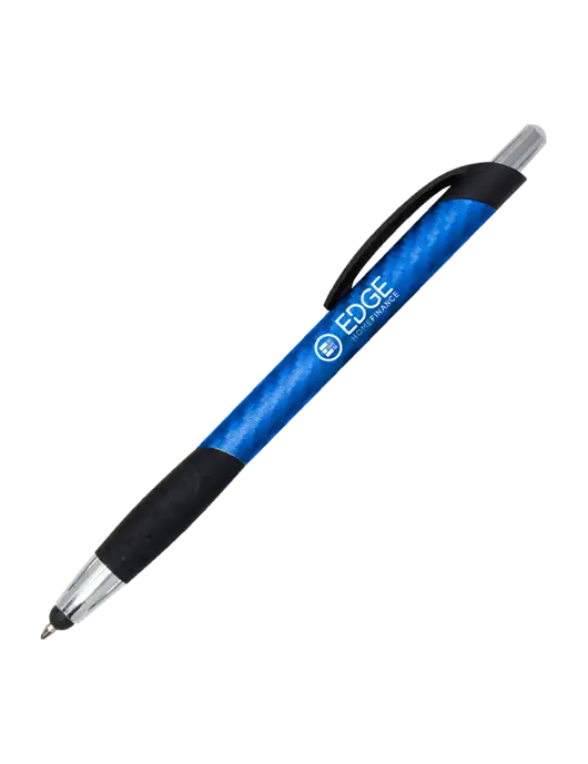 Sunray Blue Stylus Pen - Black Ink w/Edge Home Finance Logo