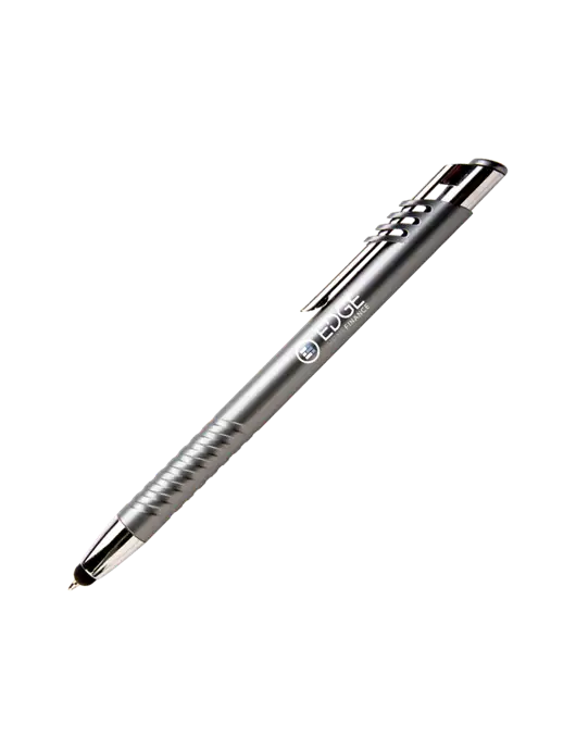 Schirhart Grey Stylus Pen - Blue Ink w/Edge Home Finance Logo