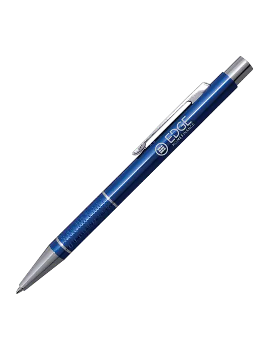 St George Blue Pen - Blue Ink w/Edge Home Finance Logo