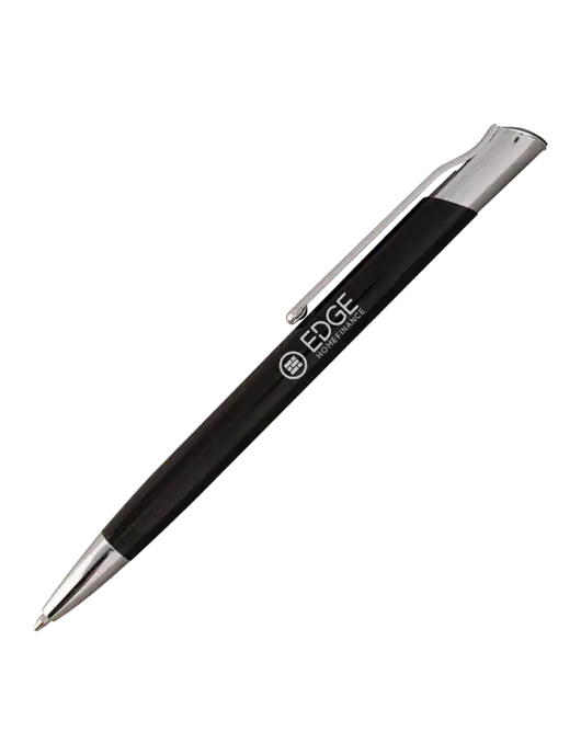 San Malo Black Pen - Black Ink w/Edge Home Finance Logo