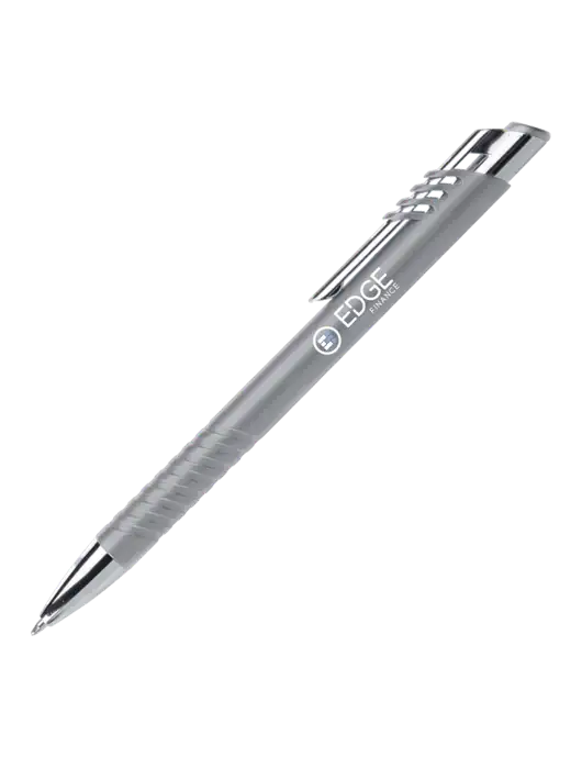 Schirhart Grey Pen - Black Ink w/Edge Home Finance Logo