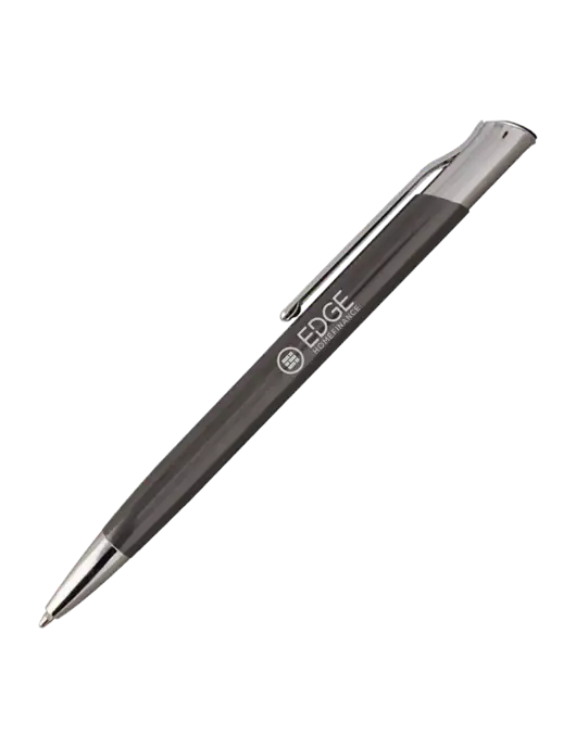 San Malo Gunmetal Pen - Black Ink w/Edge Home Finance Logo