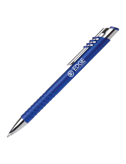 Schirhart Blue Pen - Black Ink w/Edge Home Finance Logo