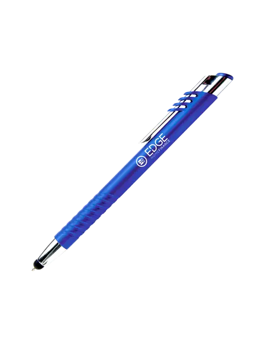 Schirhart Blue Stylus Pen - Blue Ink w/Edge Home Finance Logo
