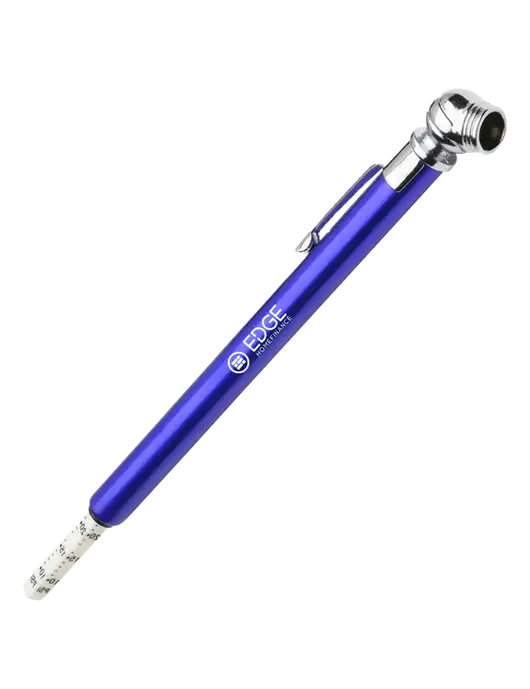 Quick View Royal Tire Gauge w/Edge Home Finance Logo