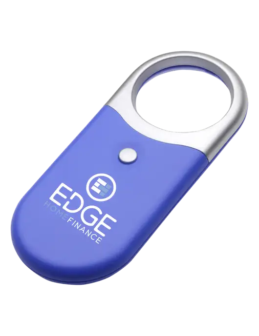 Compact Blue Magnifier Light w/Edge Home Finance Logo