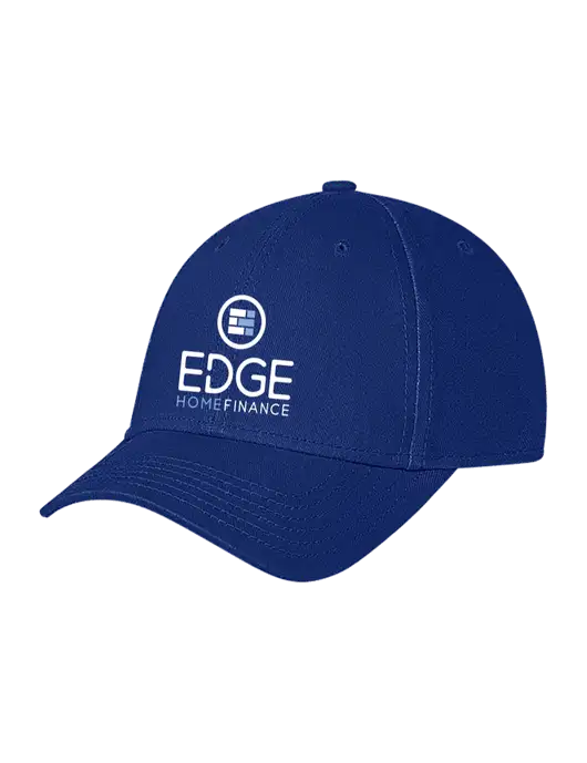 Royal Structured Soft Snap Closure Hook & Loop Cap w/Edge Home Finance Logo