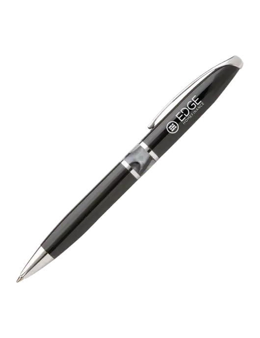 Illusion Black Pen - Black Ink w/Edge Home Finance Logo