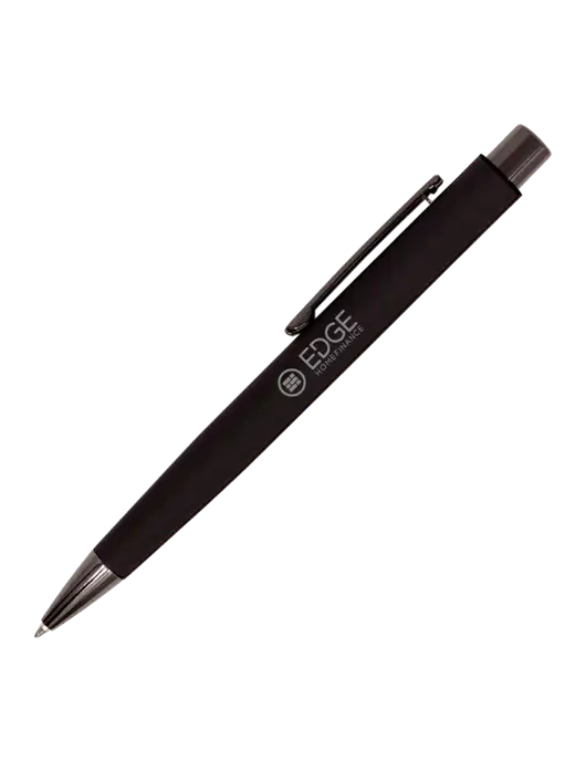 Moana Comfort Black - Black Ink w/Edge Home Finance Logo