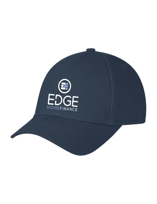 Navy Structured Cap Hook & Loop w/Edge Home Finance Logo