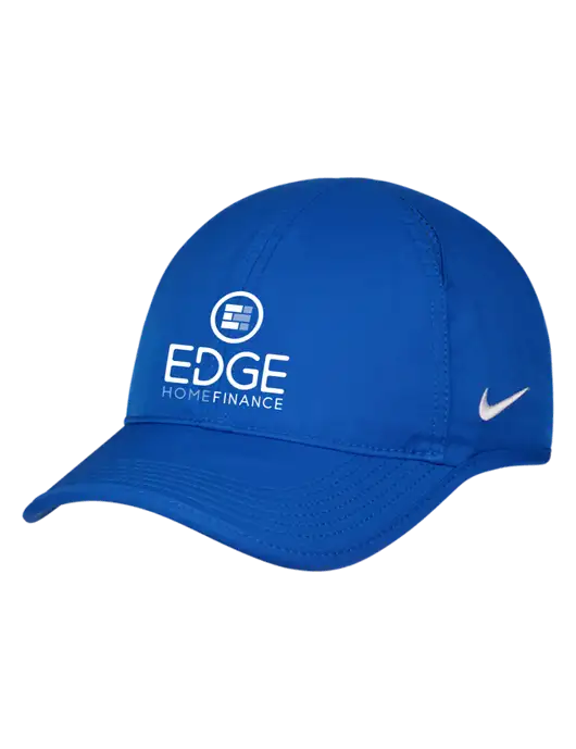 Nike Royal Featherlight Cap w/Edge Home Finance Logo