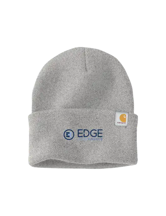 Carhartt Light Grey Heather Watch Cap 2.0 w/Edge Home Finance Logo