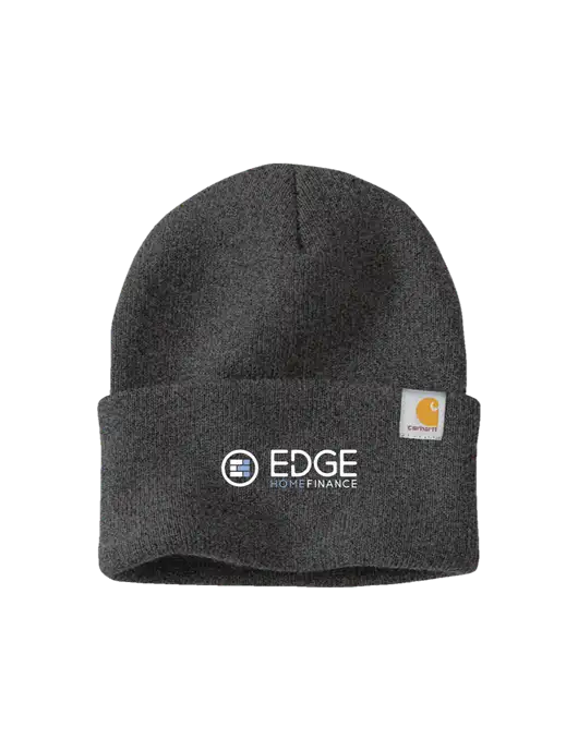Carhartt Dark Grey Watch Cap 2.0 w/Edge Home Finance Logo