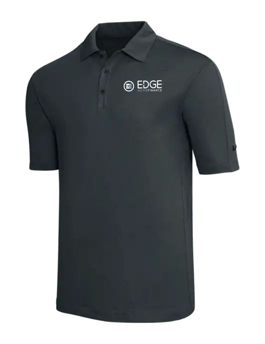 Nike Dark Grey Tech Sport Dri-FIT Polo w/Edge Home Finance Logo