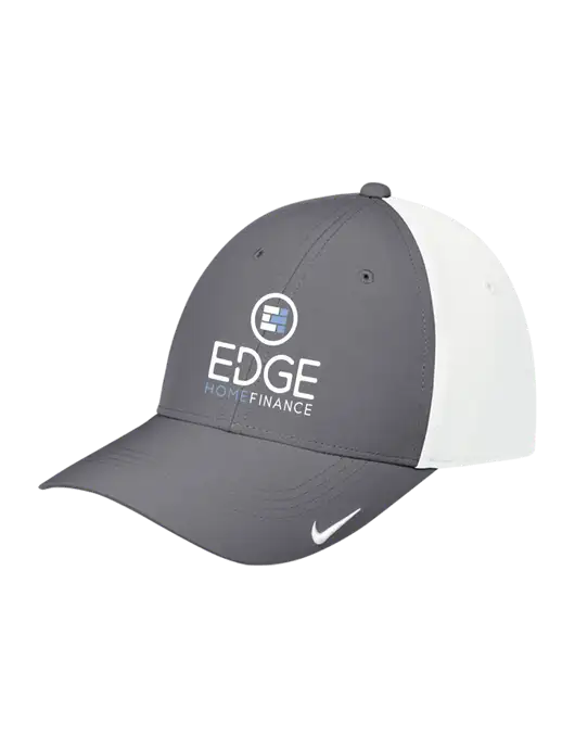 Nike Dark Grey/White Dri-FIT Legacy Cap w/Edge Home Finance Logo