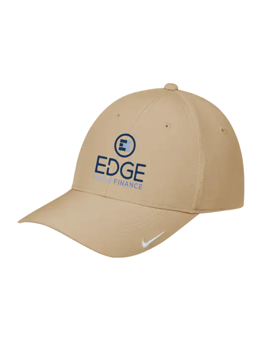 Nike Tan Dri-FIT Legacy Cap w/Edge Home Finance Logo