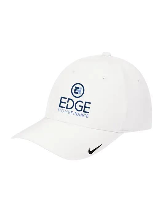 Nike White Dri-FIT Legacy Cap w/Edge Home Finance Logo