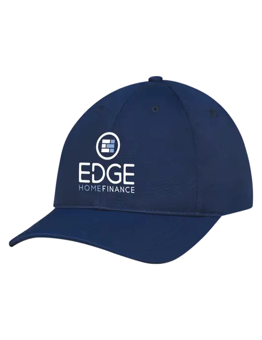 Navy Nylon Twill Performance Cap w/Edge Home Finance Logo