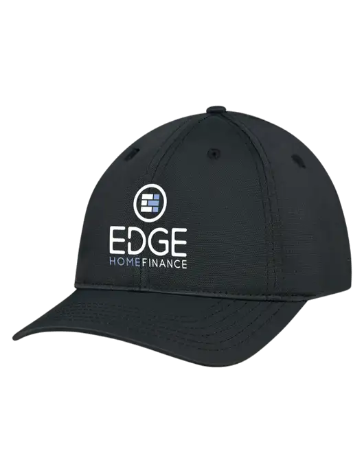Black Nylon Twill Performance Cap w/Edge Home Finance Logo