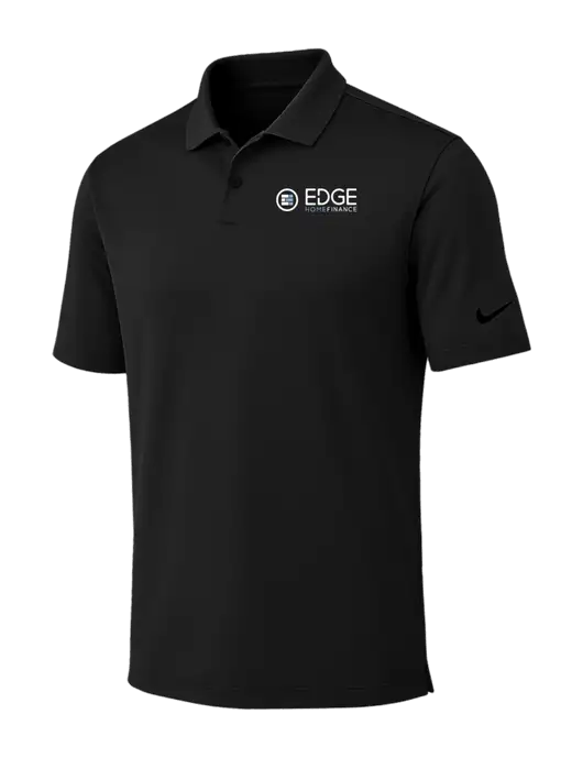Nike Black Dri-FIT Vapor Polo w/Edge Home Finance Logo