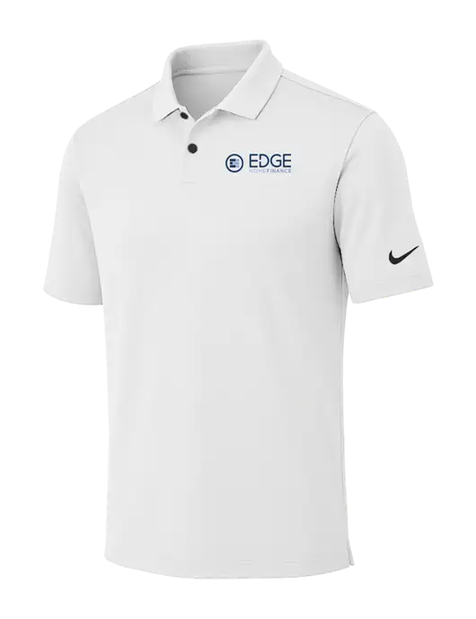 Nike White Dri-FIT Vapor Polo w/Edge Home Finance Logo