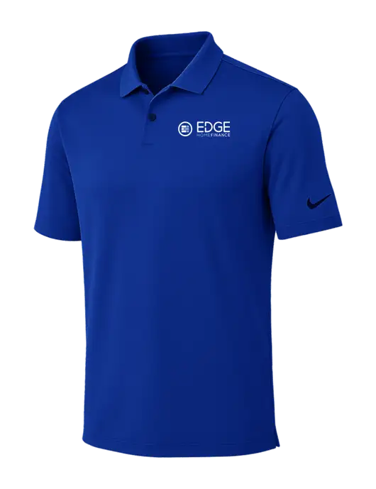 Nike Dark Royal Dri-FIT Vapor Polo w/Edge Home Finance Logo