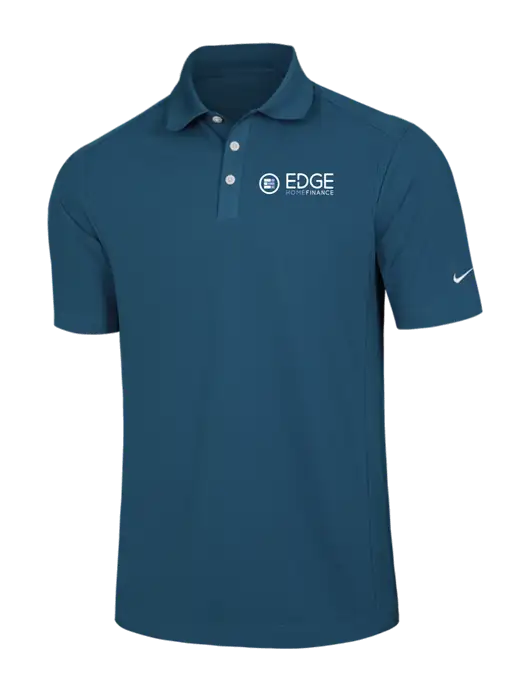 Nike Light Navy Dri-FIT Classic Polo w/Edge Home Finance Logo