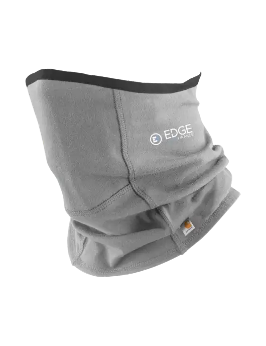 Carhartt Medium Grey Cotton Blend Filter Pocket Gaiter w/Edge Home Finance Logo