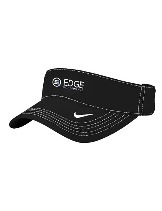 Nike Black Dri-FIT Ace Visor w/Edge Home Finance Logo
