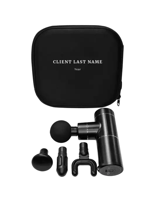 Muscle Revive Handled Massage Gun w/Text